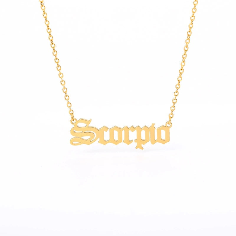 Scorpio Necklace (GOLD)