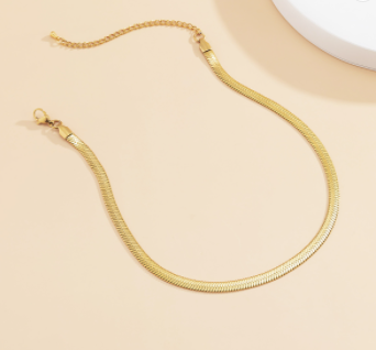 Herringbone Chain Necklace