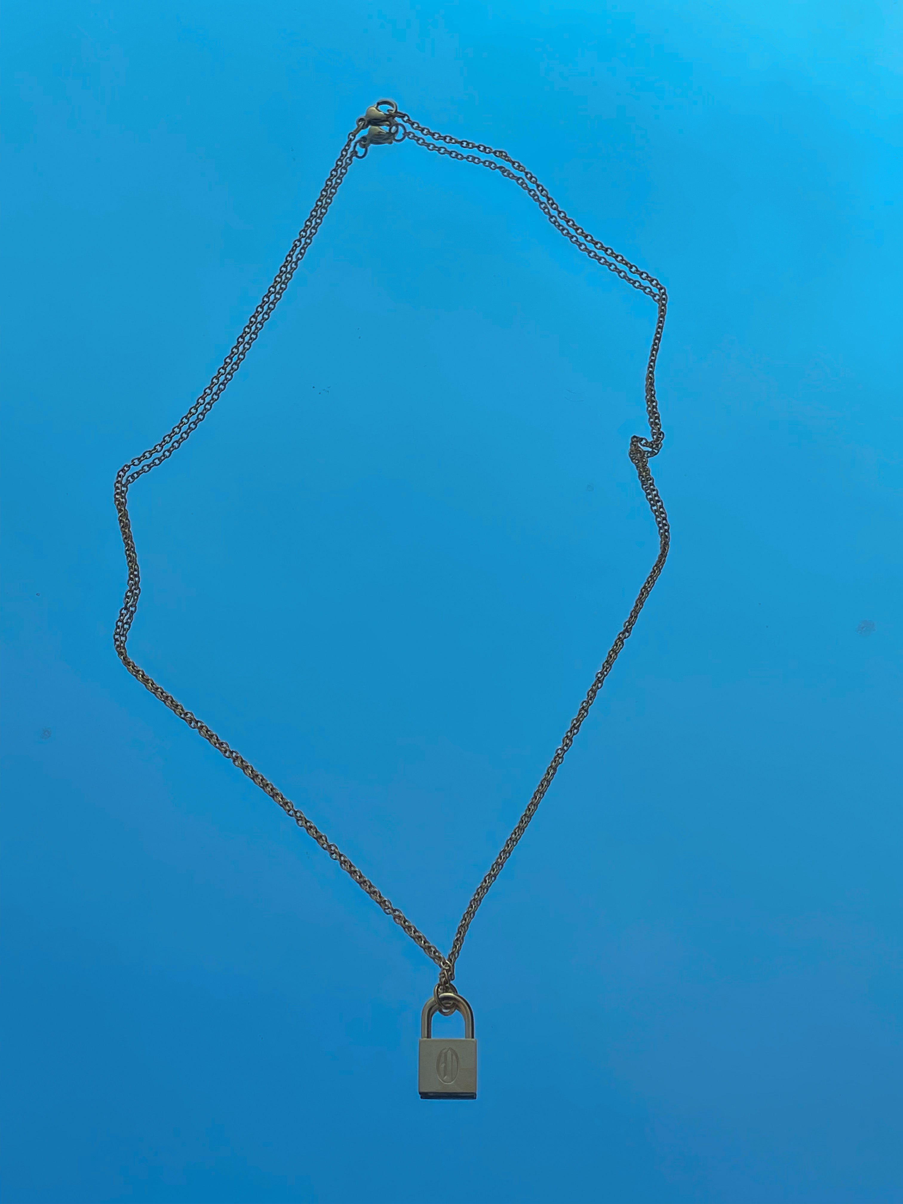 O Letter Locket Necklace