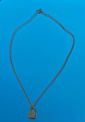R Letter Locket Necklace