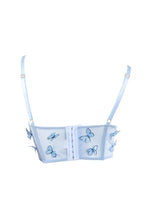 Load image into Gallery viewer, ButterFly Corset Top (BABY BLUE)
