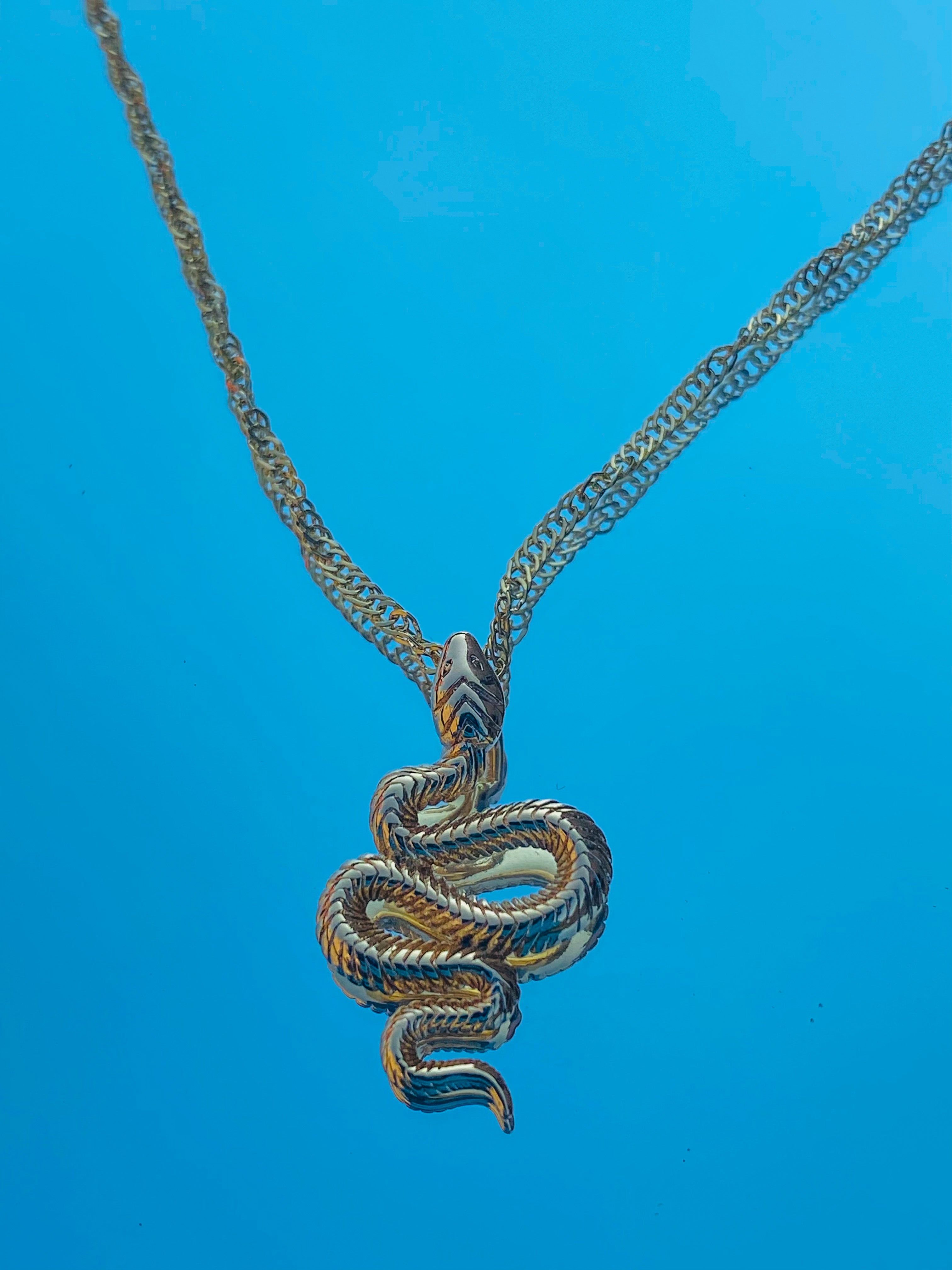 Snake Pendent Necklace