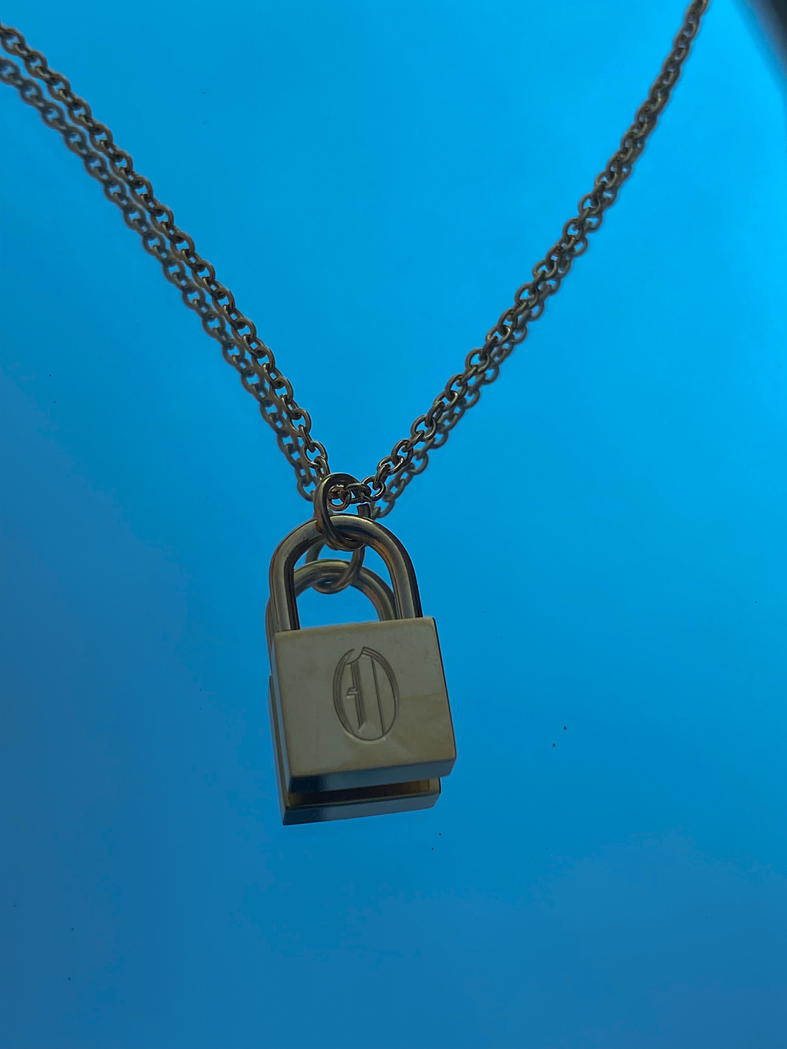 O Letter Locket Necklace
