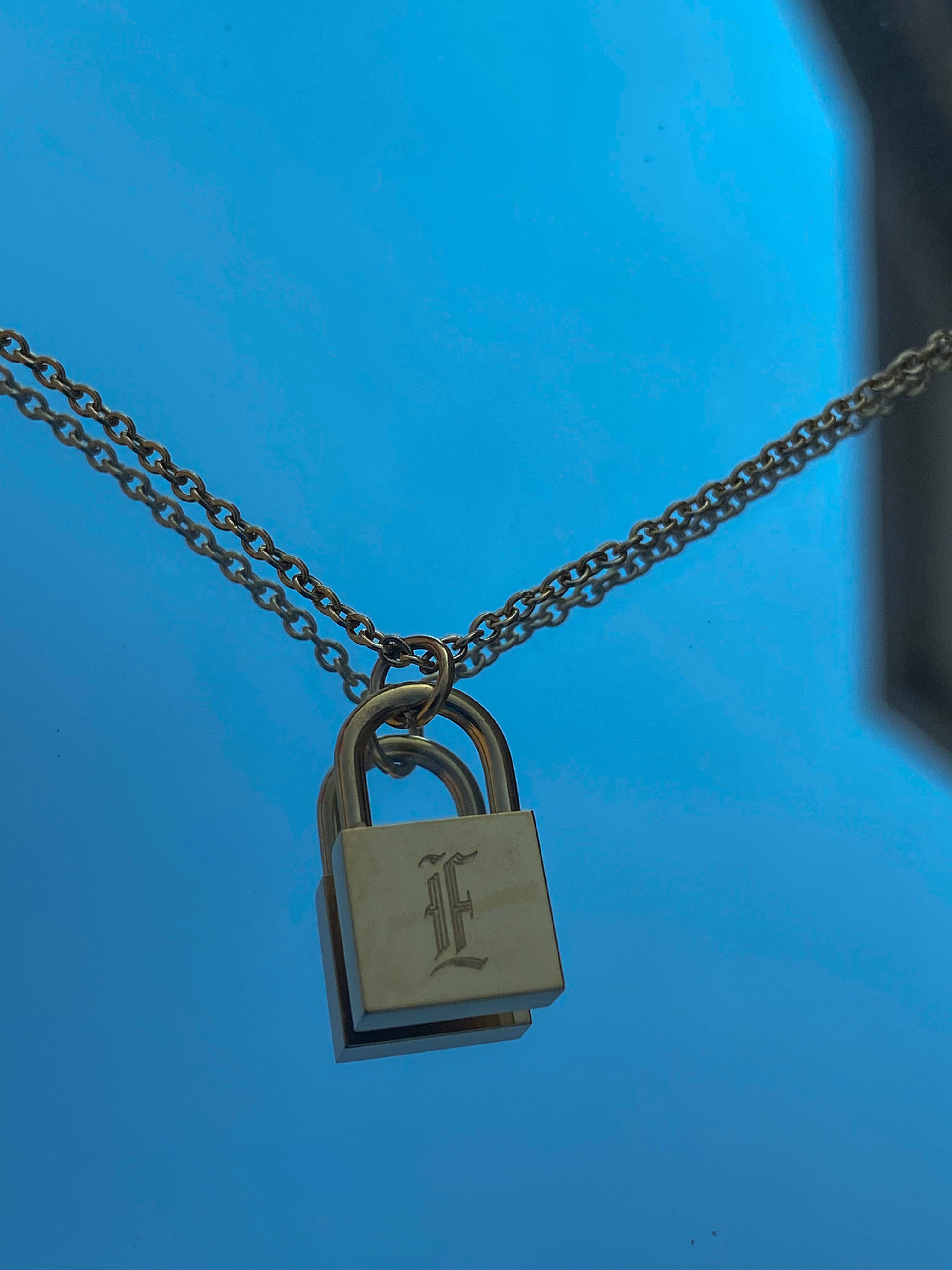L Letter Locket Necklace