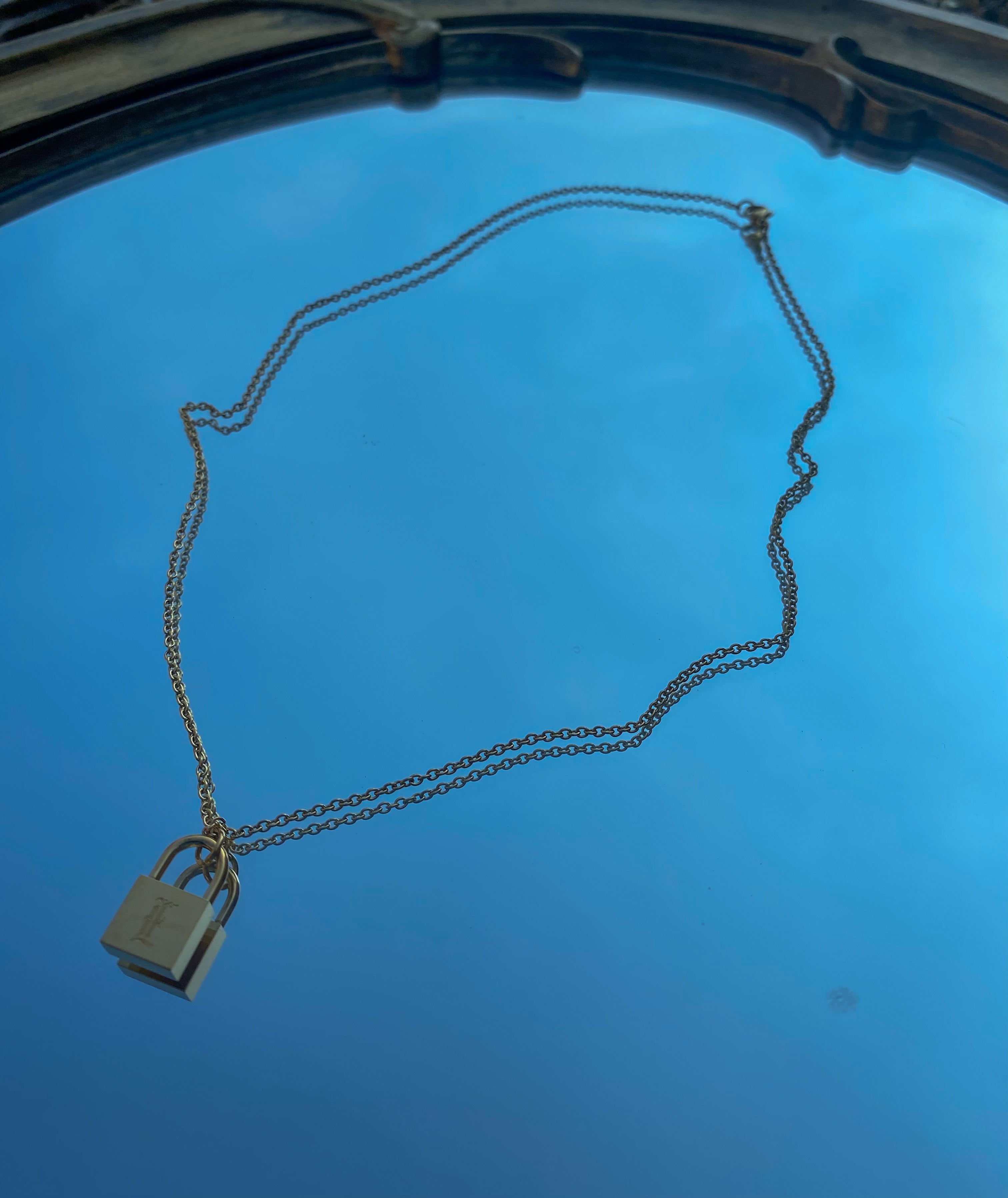 L Letter Locket Necklace