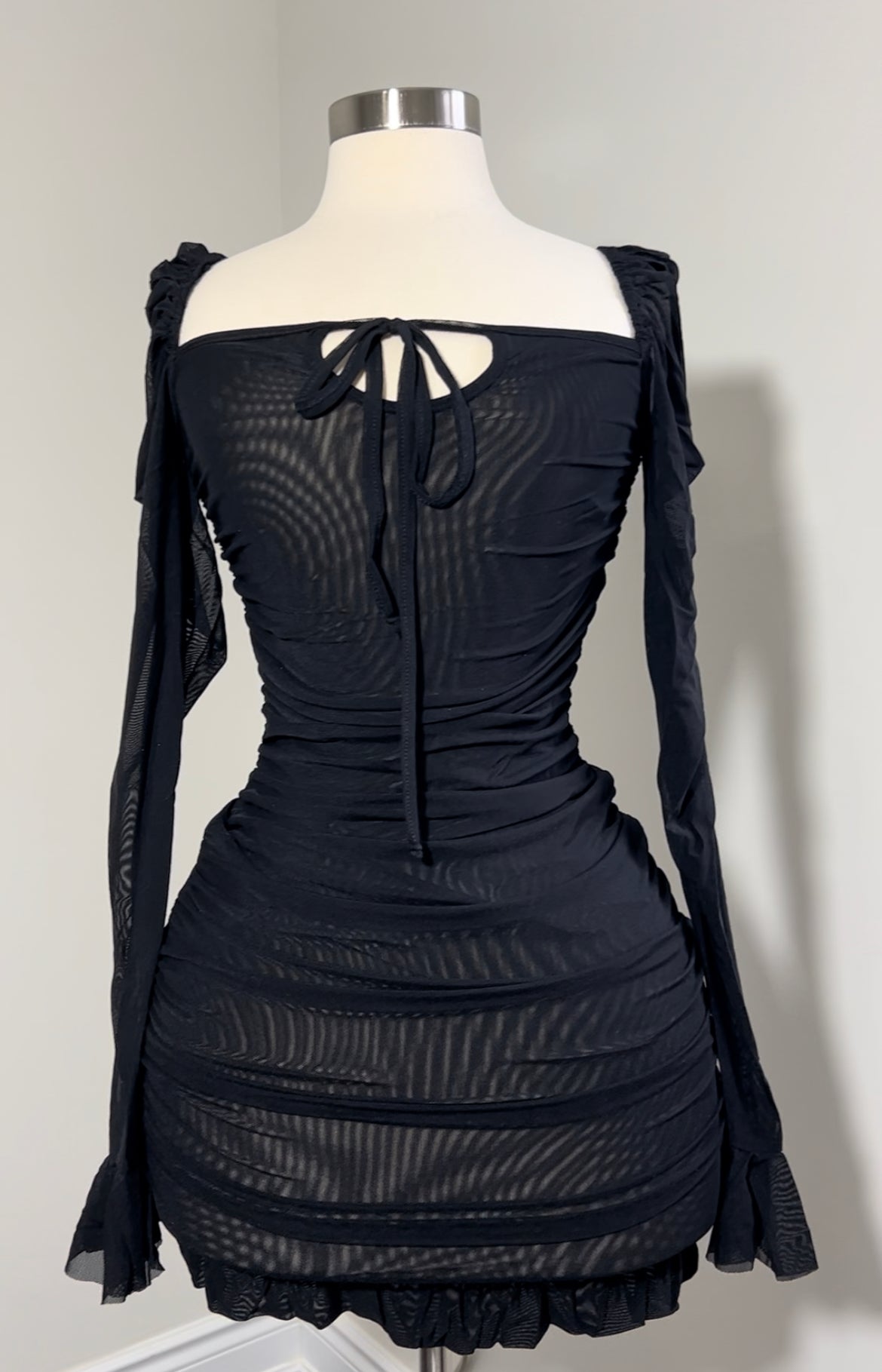 Selena Sheer Mesh Dress