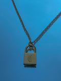 C Letter Locket Necklace