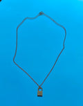 S Letter Locket Necklace