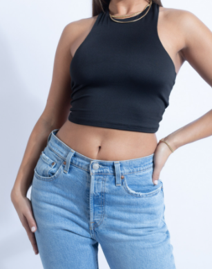 Alex Stretch Crop Top