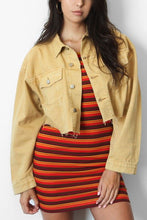 Load image into Gallery viewer, Charlie Cropped Denim Jacket (ZEMESI DESERT)
